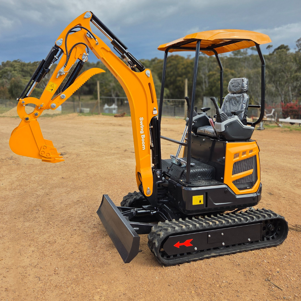 IR18 Mini Excavator – 1.8 Tonne | Kubota Diesel Ripper Gear 7