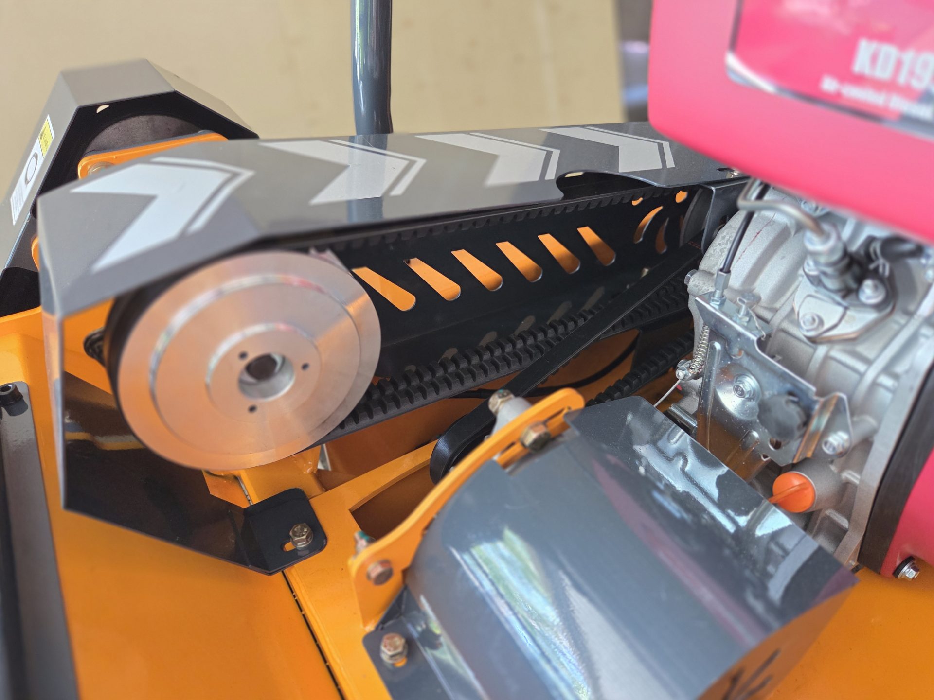 IR800T Remote Flail Mower - 10hp Diesel 3