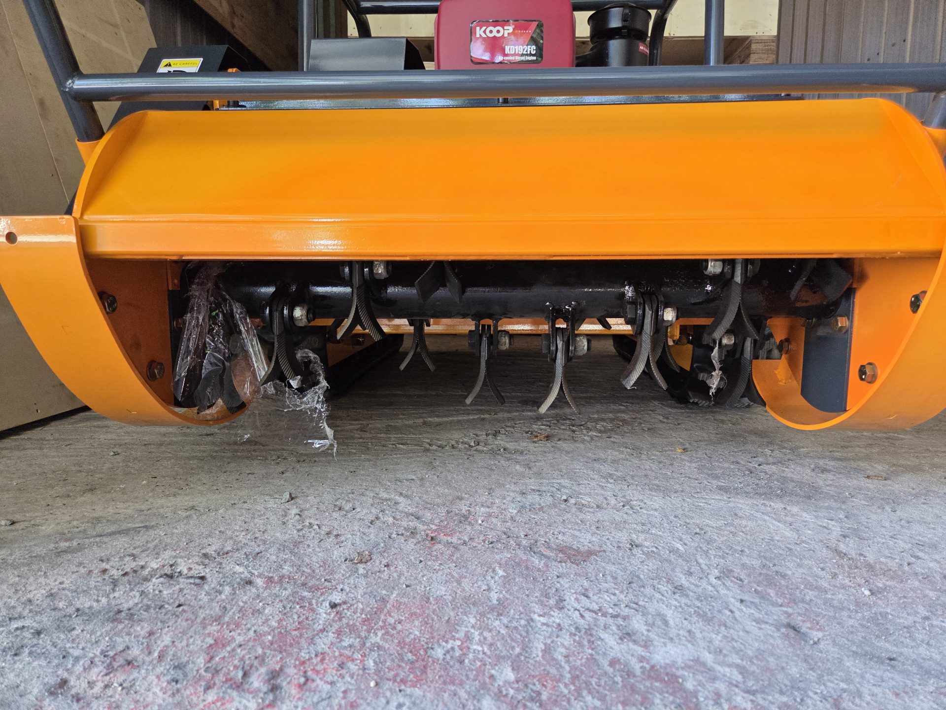 IR800T Remote Flail Mower - 10hp Diesel 4