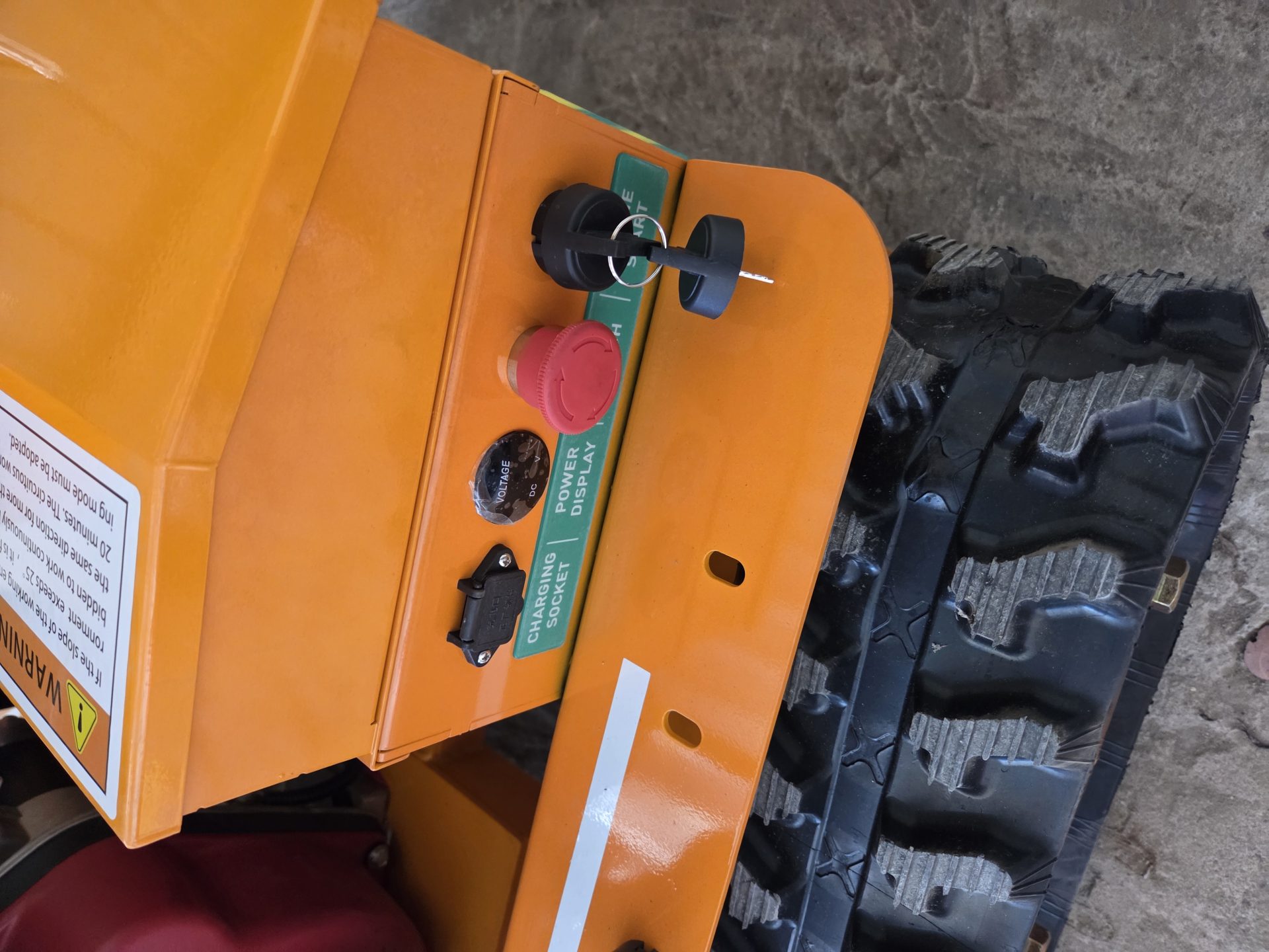 IR800T Remote Flail Mower - 10hp Diesel 5