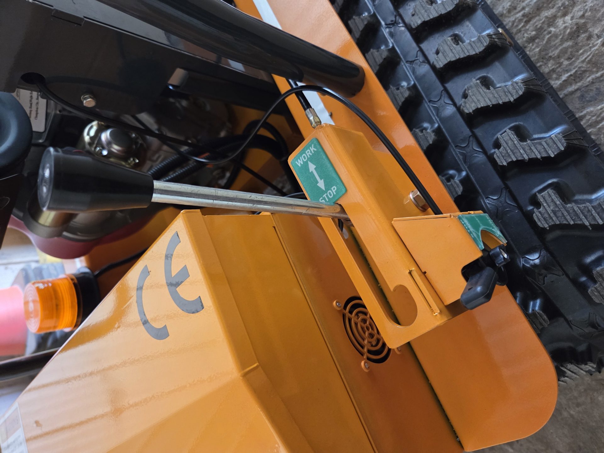 IR800T Remote Flail Mower - 10hp Diesel 7
