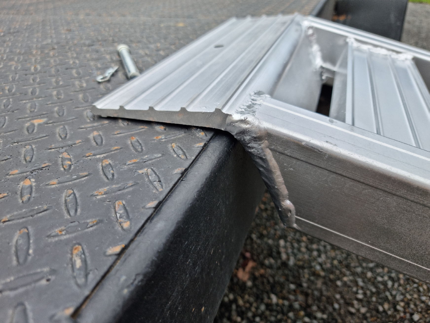 Aluminum Loading Ramps 1.8m-2.7m (3-4TN) 4