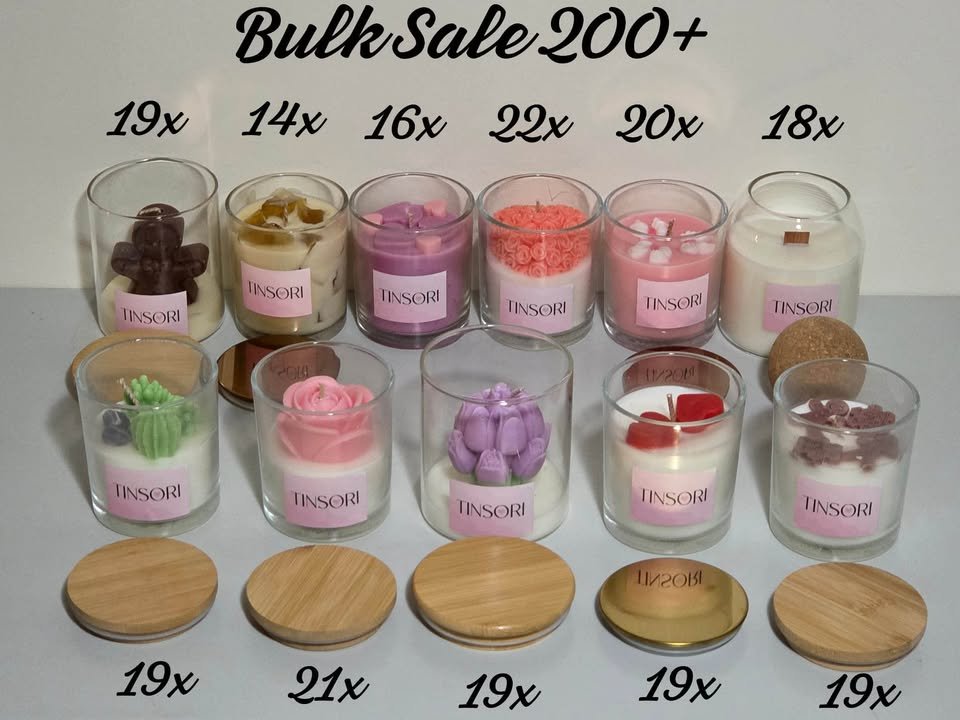 Bulk Candle Clearance – 200+ Candles